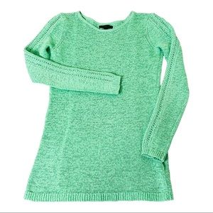 Rachel Zoe Cotton Crochet Sweater